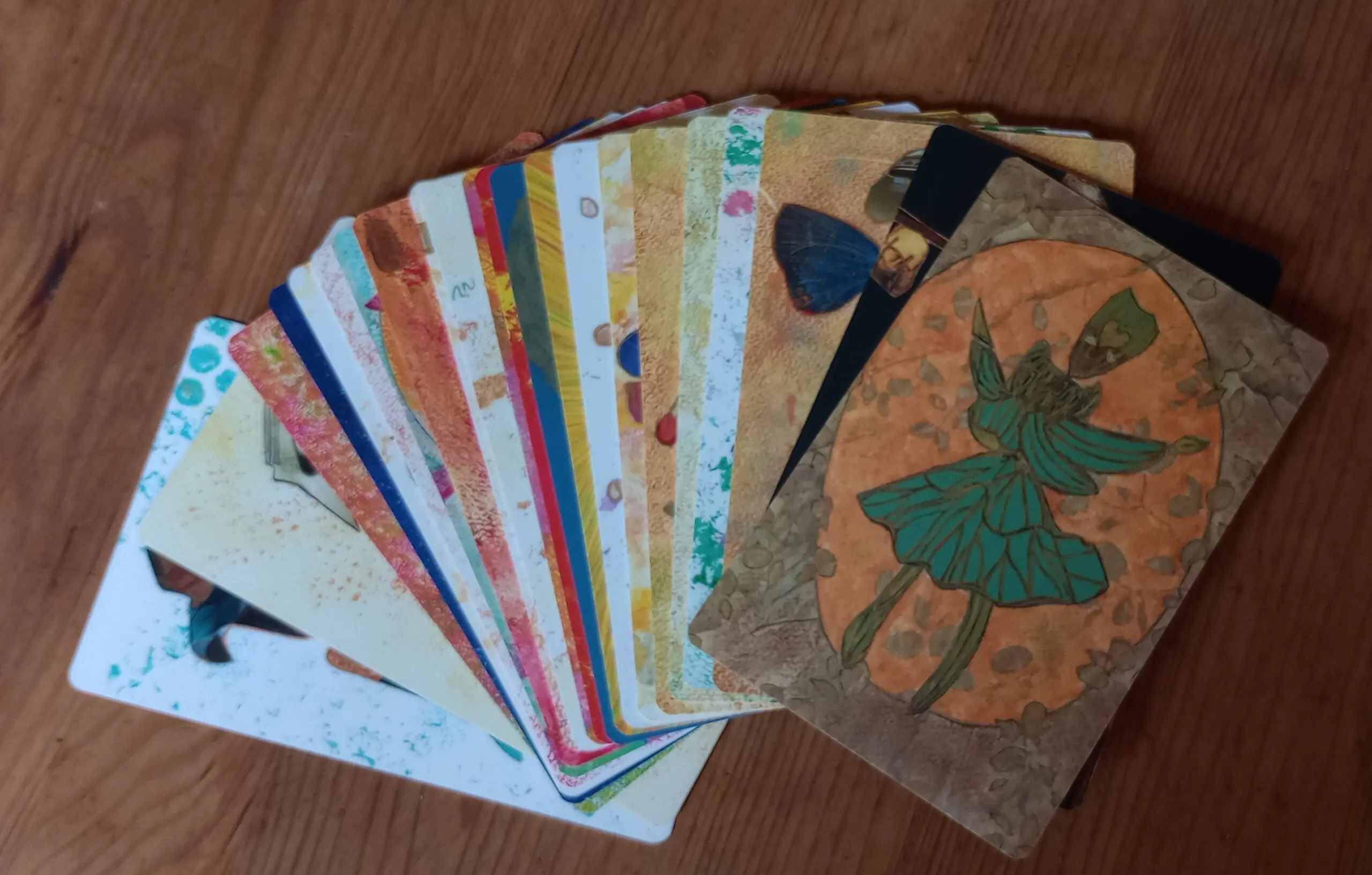Cartes étalées